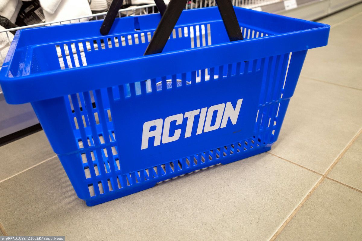 koszyk zakupowy Action
