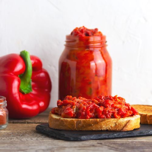 ajvar w słoiku