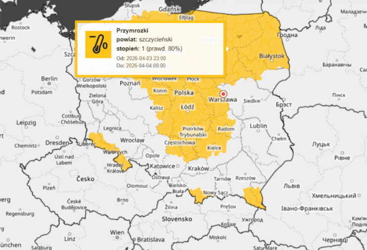 IMGW podało prognozy na Wielkanoc. Przez Polskę przejdą burze, tutaj zagrzmi