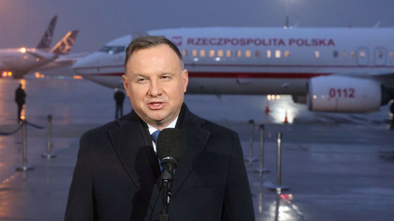 Andrzej Duda, samolot