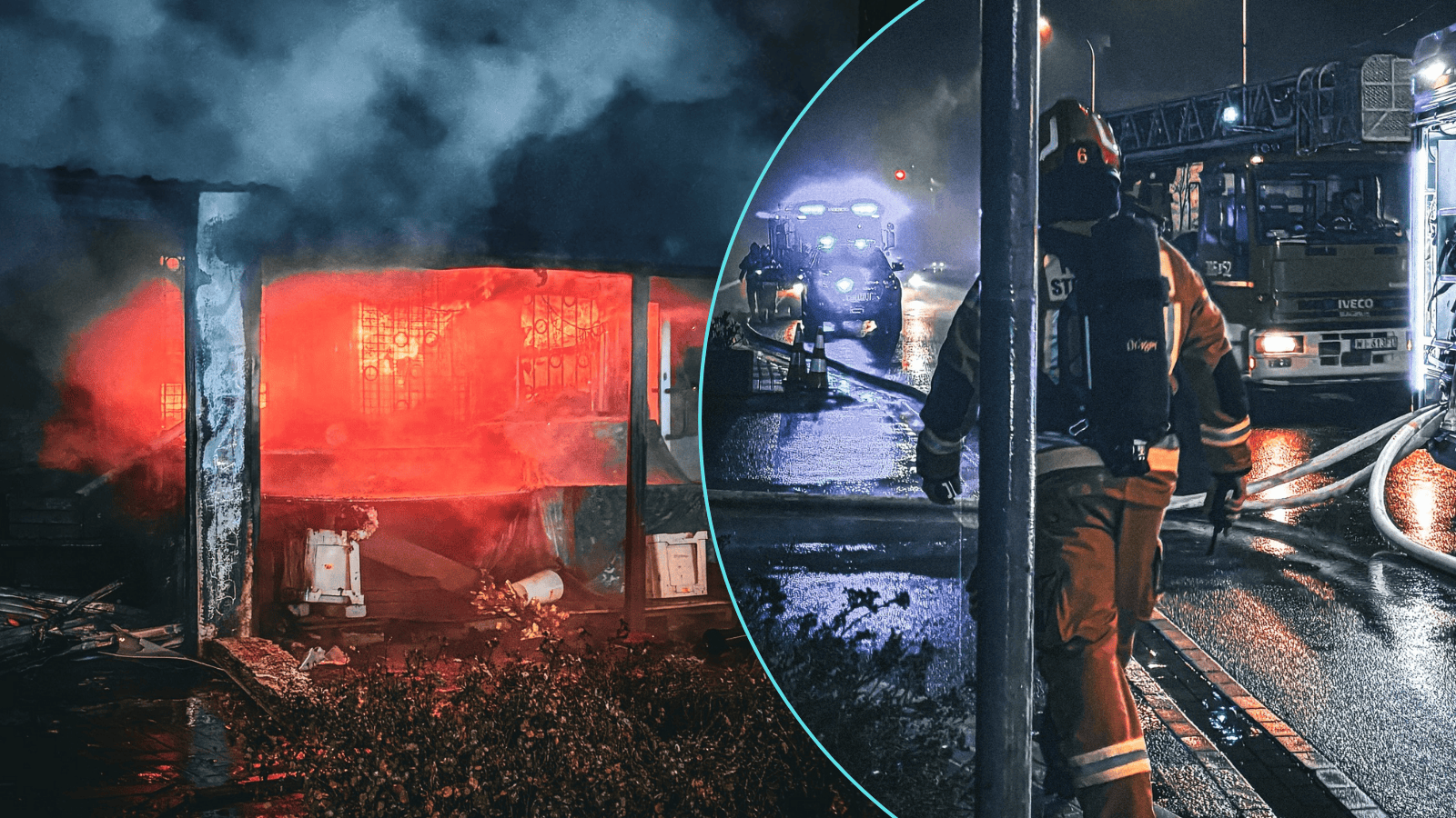 Ogromny pożar w Warszawie. 36-latek w rękach policji