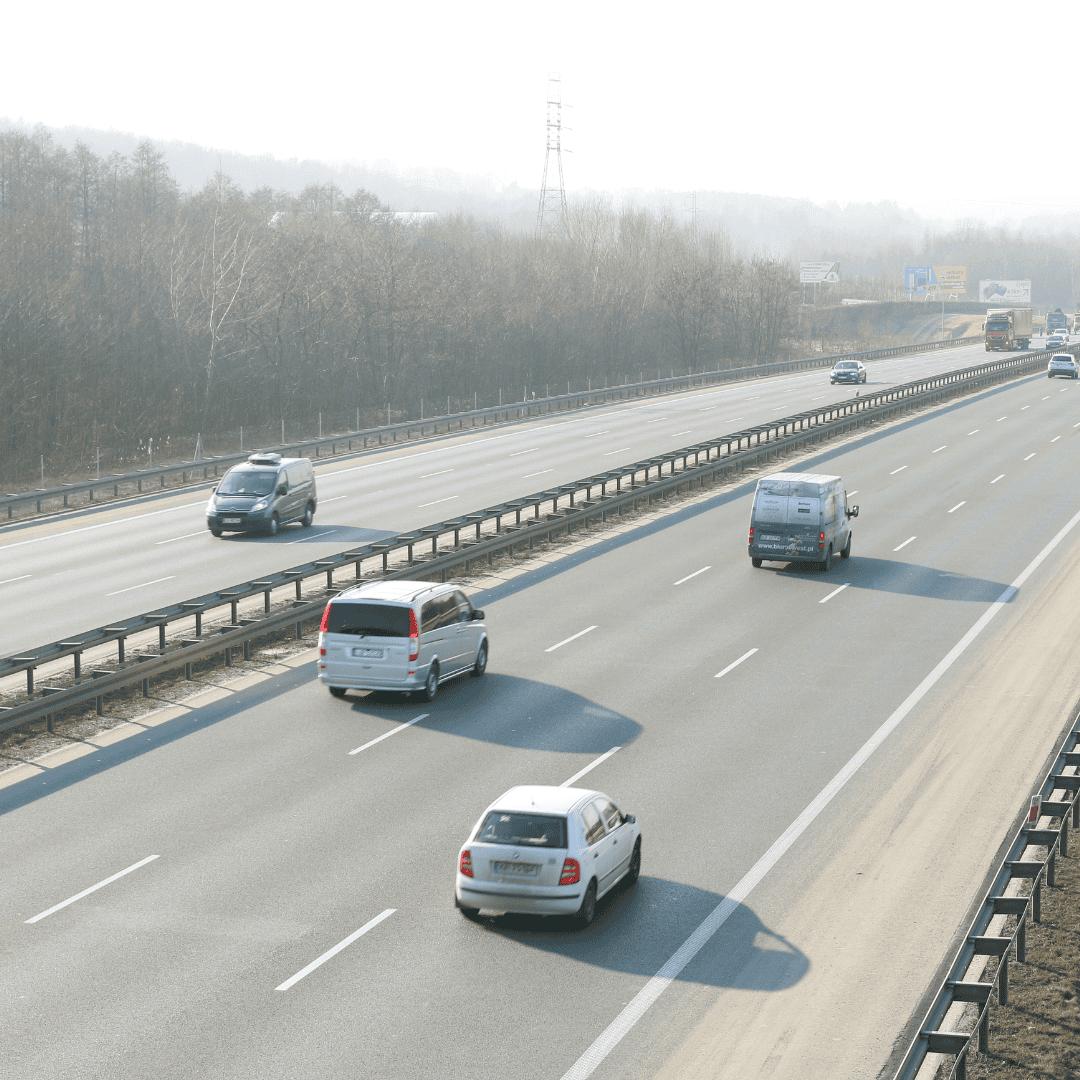 Kolizja na autostradzie. Kierowcy utknęli w korku na 10 kilometrów