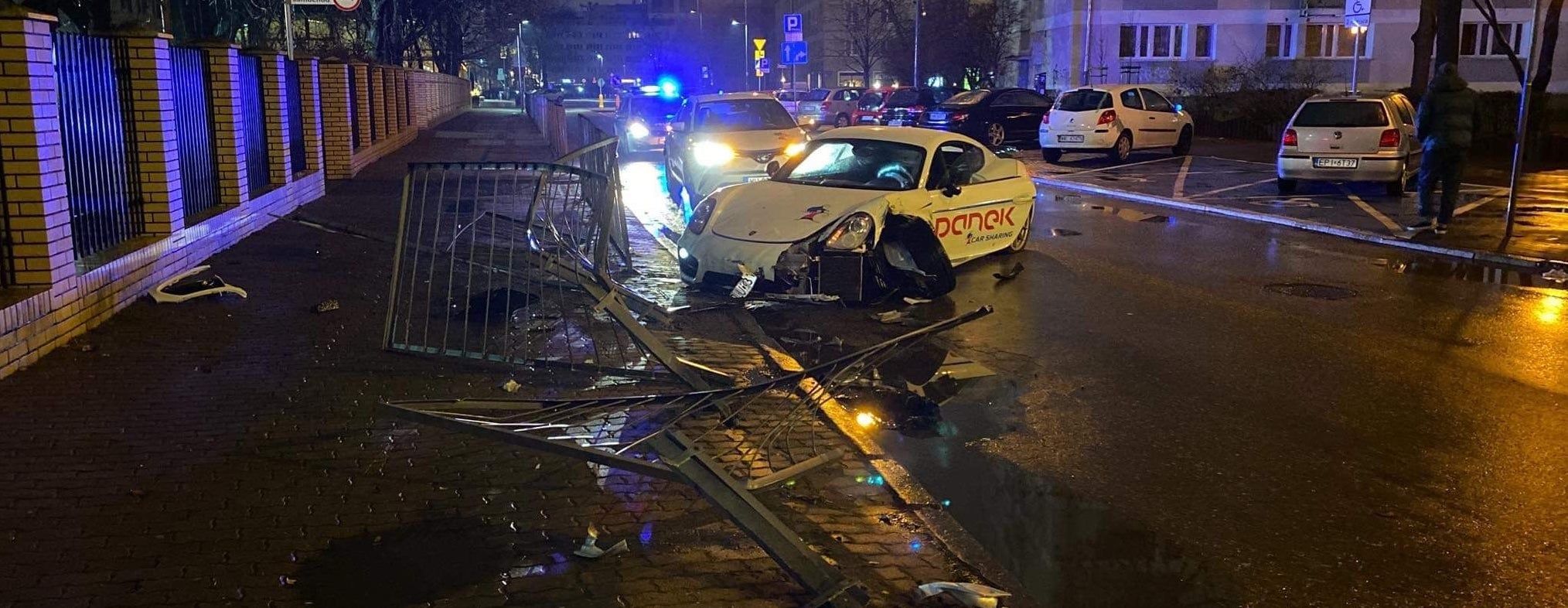 Wypadek Porsche Panek
