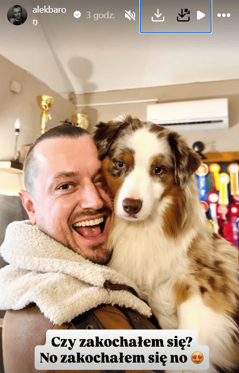 Baron pokazał zdjęcie. "Zakochałem się" 