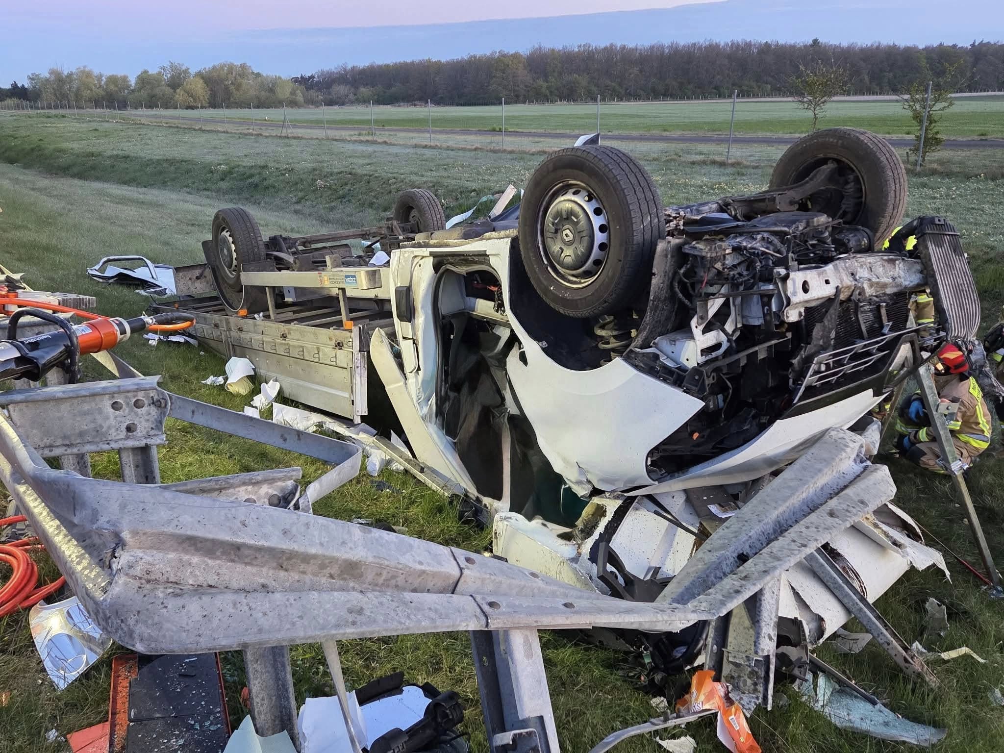 Śmiertelny wypadek na A2. Trwa akcja służb