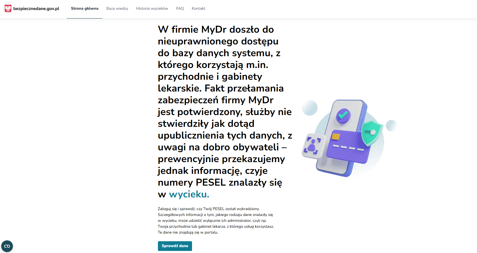Wyciek danych dotknął miliony Polaków. Tyle mogą dostać w ramach odszkodowania