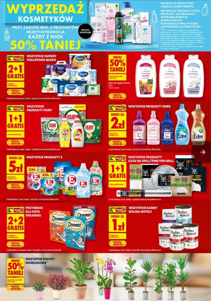 Biedronka kusi przed szkołą. 1+1 gratis, LEGO taniej i 250 zł w voucherach