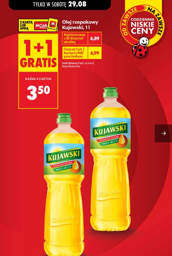 Biedronka kusi przed szkołą. 1+1 gratis, LEGO taniej i 250 zł w voucherach