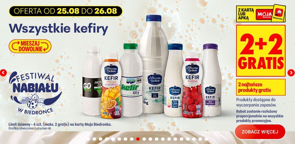 Promocyjne szaleństwo w Biedronce. Klienci wynoszą pełne koszyki, czas się kończy