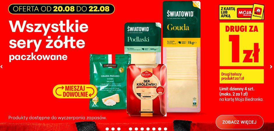 Od jutra w Biedronce istne szaleństwo promocyjne. Z tych okazji żal nie skorzystać