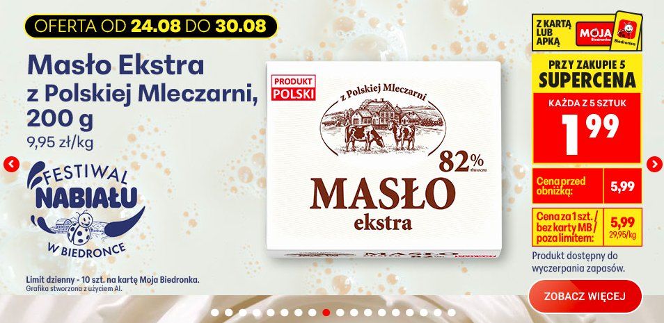 Promocyjne szaleństwo w Biedronce. W ofercie do niedzieli same hity