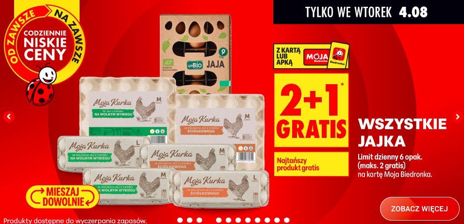 Tylko dzisiaj w Biedronce. Na promocji same perełki, lepiej się pospieszyć z zakupami