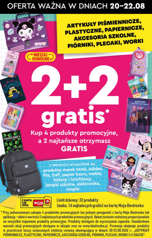 Tylko do soboty. Biedronka obniża ceny jak nigdy, "2+2 gratis" przyciągnie tłumy