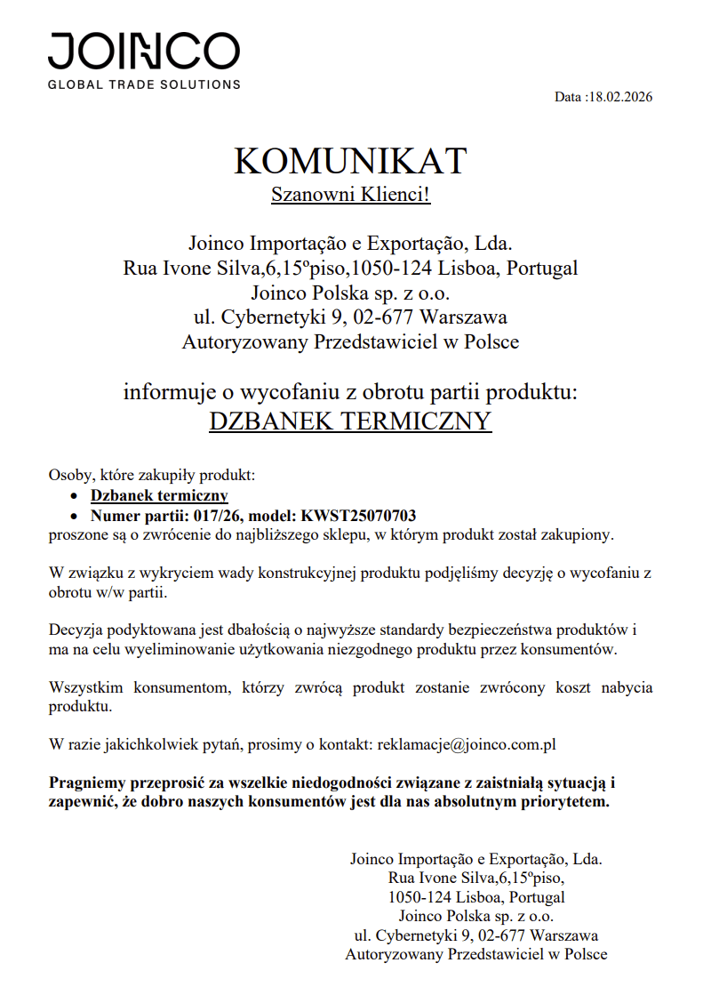 Biedronka apeluje: "oddaj ten produkt jak najszybciej". Wykryto wadę konstrukcyjną