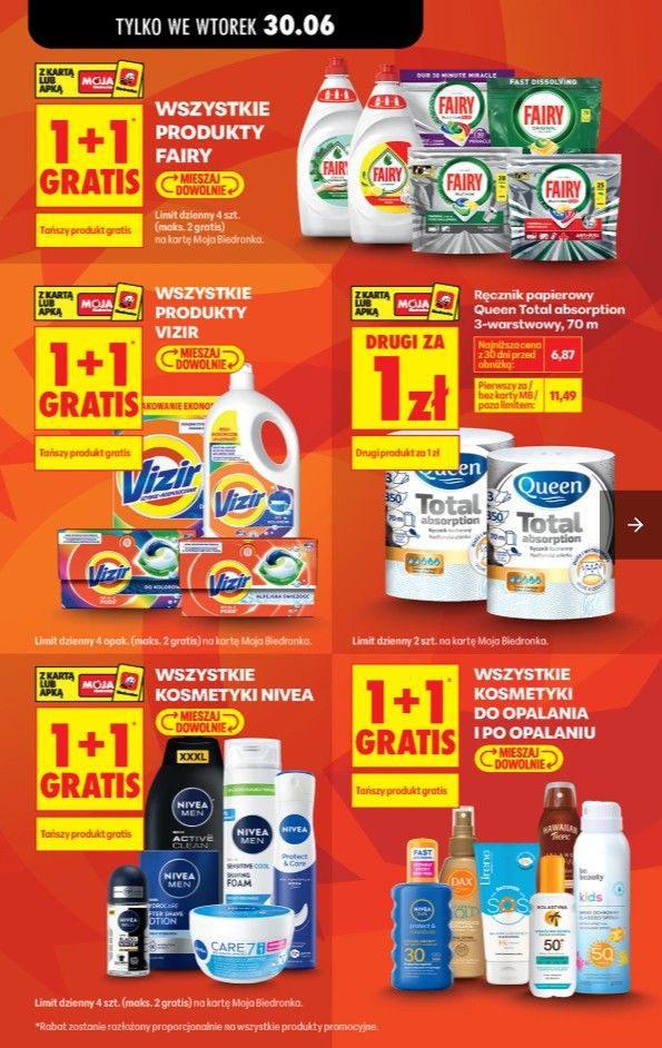 Od jutra zacznie się w Biedronce. Nowa oferta to nie tylko "1+1 gratis", klienci na to czekali