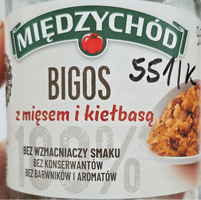 Decyzja GIS. Wycofanie partii bigosu z powodu obecności niezadeklarowanego alergenu