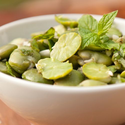 Nacinam bób i łączę z prostą marynatą. W życiu lepszego nie jadłam