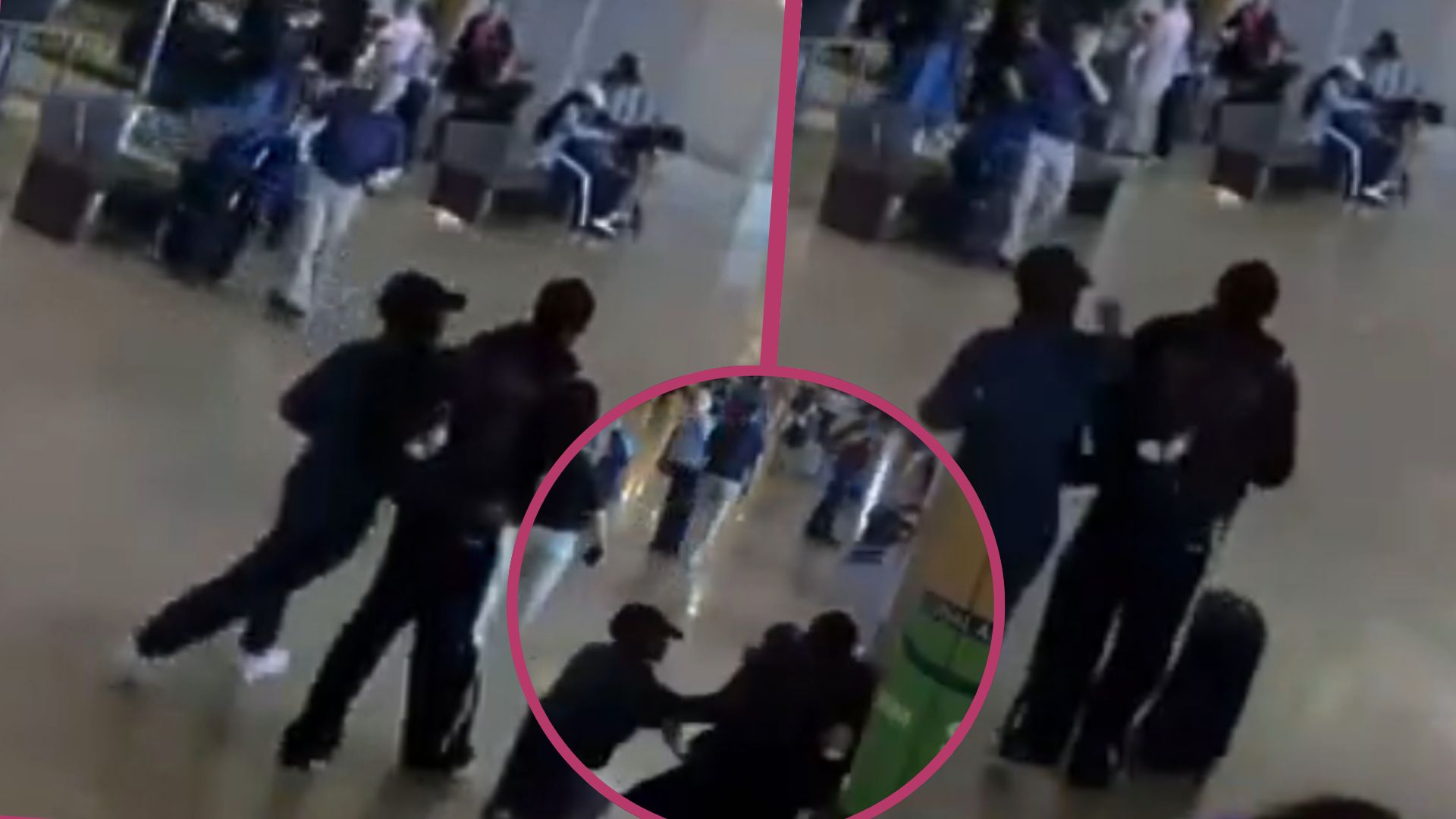 Szarpanina z gwiazdą sportu na lotnisku. Szokujące nagranie obiegło media