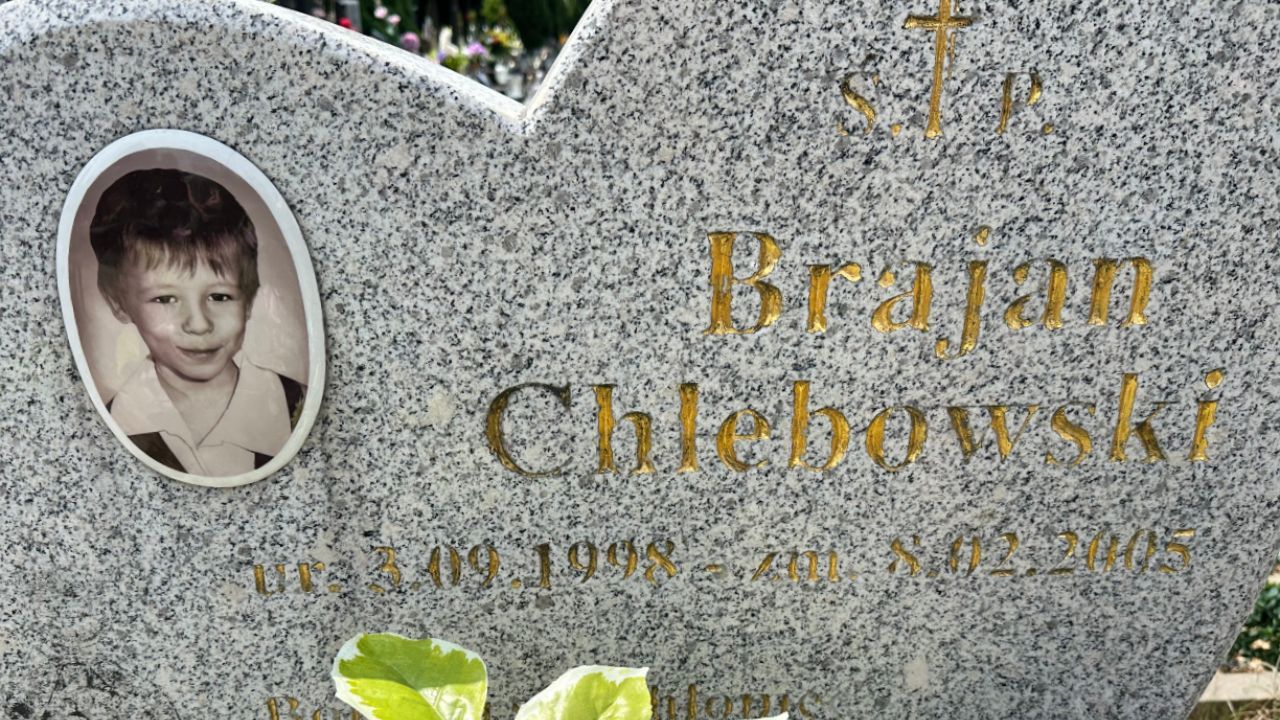 Brajan Chlebowski grób
