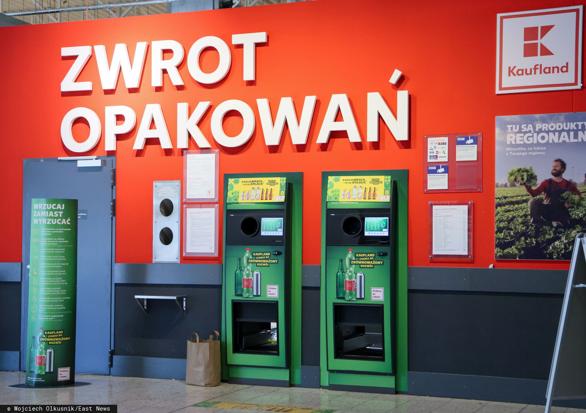 Zwrócił 523 butelki. Dostał voucher na taką kwotę, w Auchan to rekord