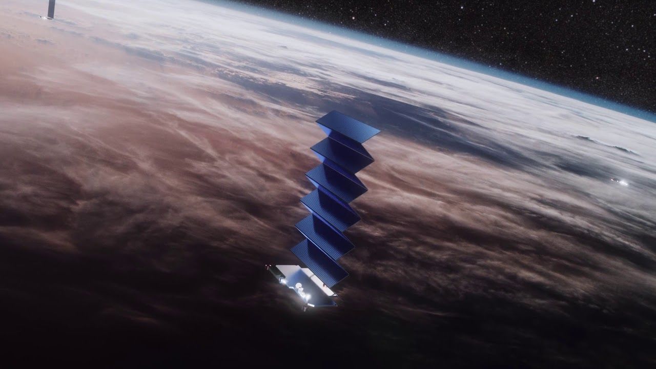 Urządzenie SpaceX na ziemskiej orbicie