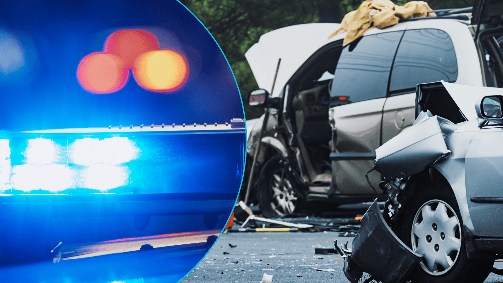 Nocna tragedia w Rąbczynie. Nie żyje 24-letni kierowca, auto zostało zmiażdżone