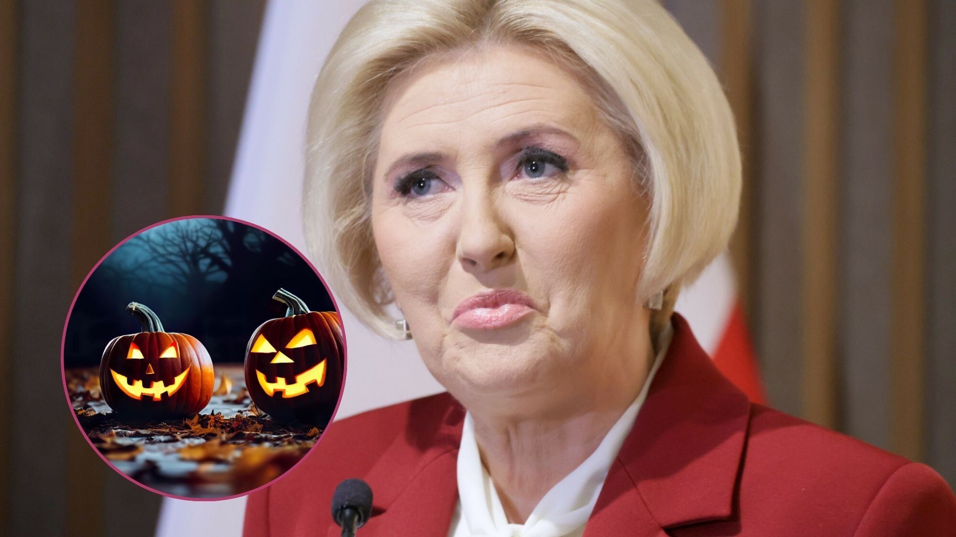 Agata Duda znalazła już kostium na Halloween. Ekspert nie zostawił na niej suchej nitki. Jeden detal psuje wszystko