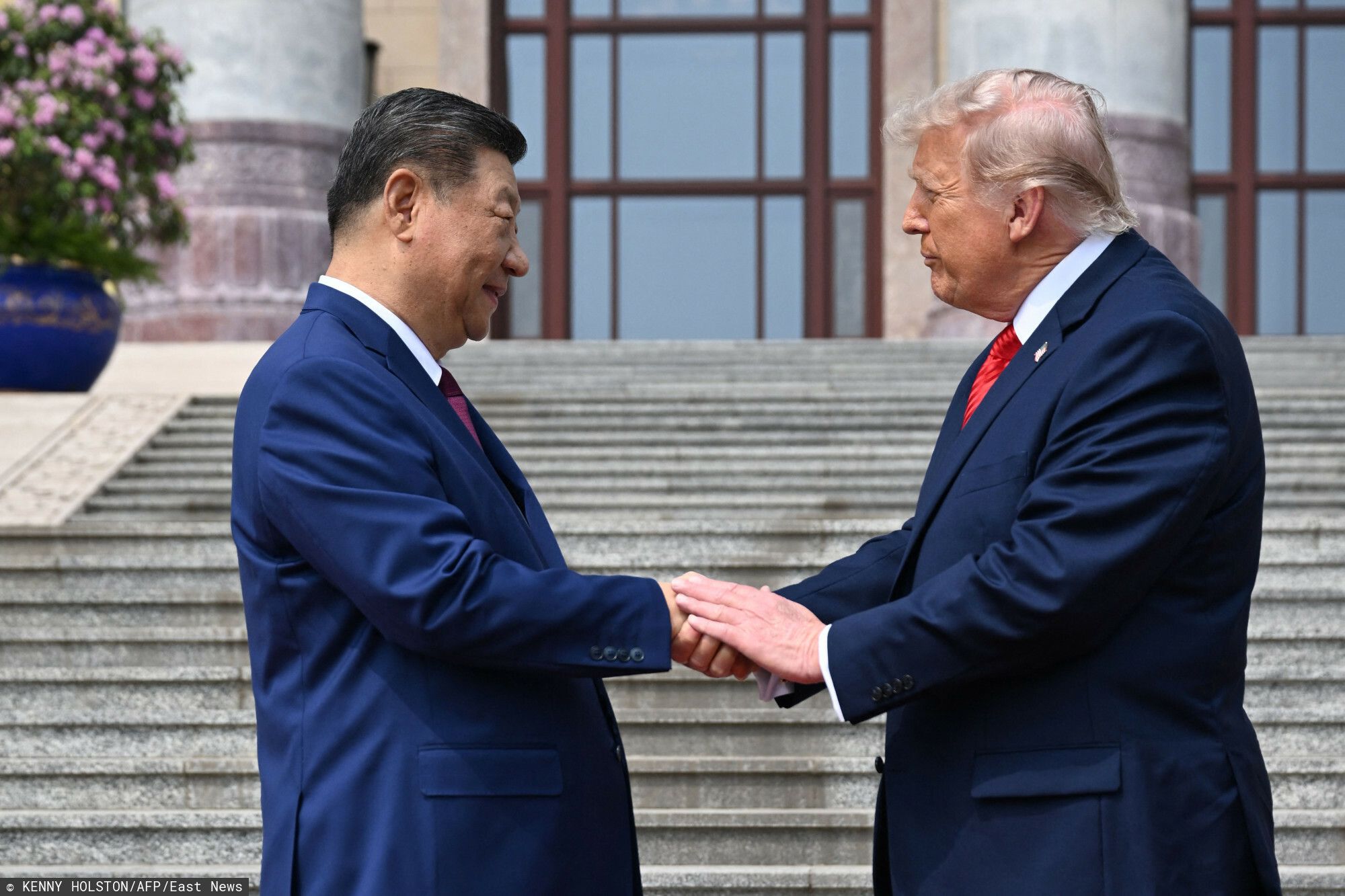 Wizyta Trumpa w Chinach. Padły niespodziewane słowa