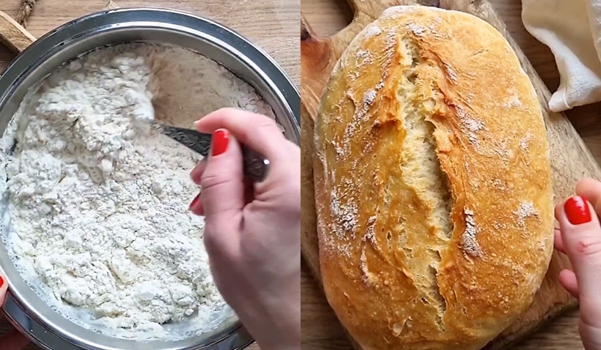 domowy chleb z 4 składników
