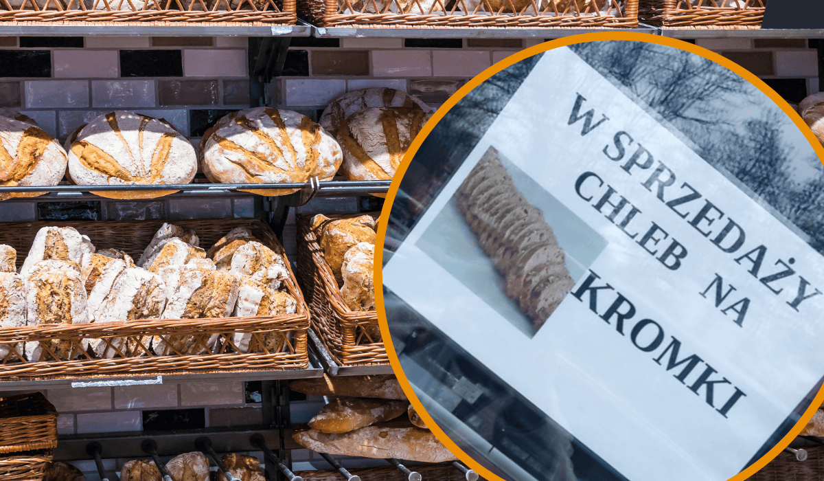 piekarnia oferuje sprzedaż chleba na kromki