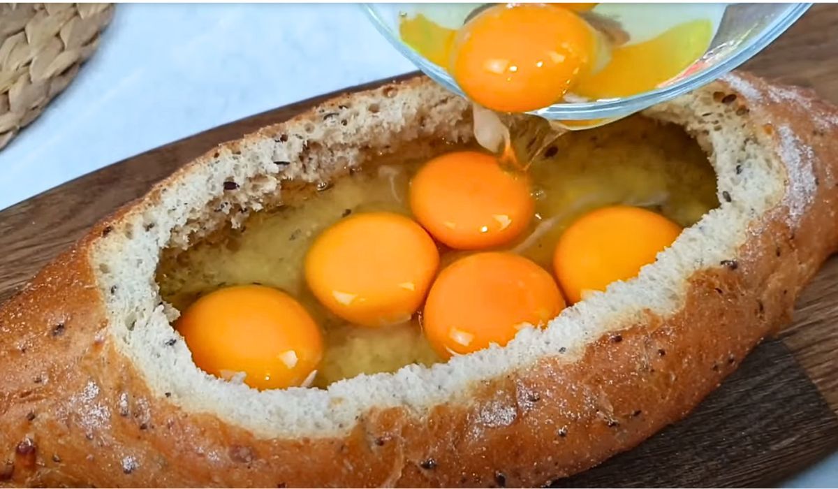 chleb z jajkami