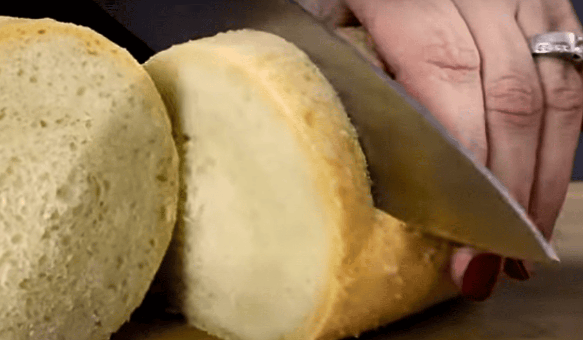 krojenie chleba ze słoika