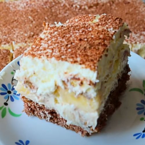 Upiekłem na próbę ciasto od Sylwii. „ Bananowy song" to strzał w 10