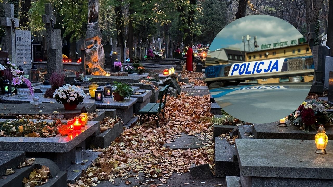 Szokujące znalezisko na cmentarzu. Kobieta od razu zadzwoniła na policję