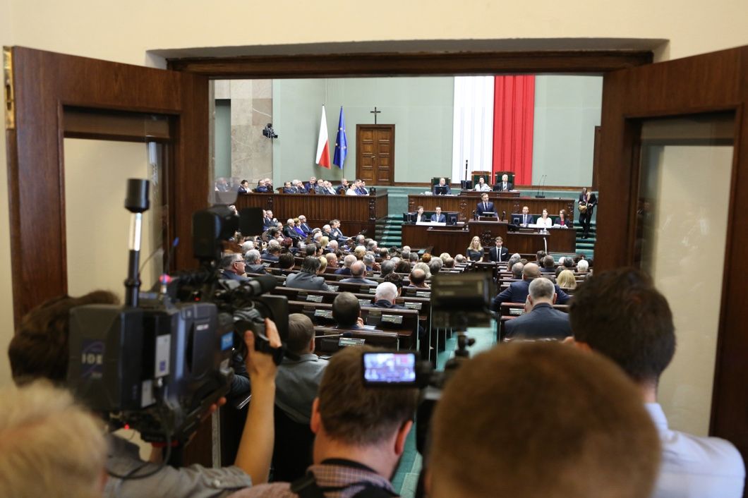 Sejm, dziennikarze