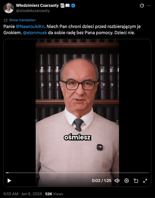 Czarzasty rzucił rękawice grokowi: "Ośmiesz mnie". Ma ważny apel do Nawrockiego