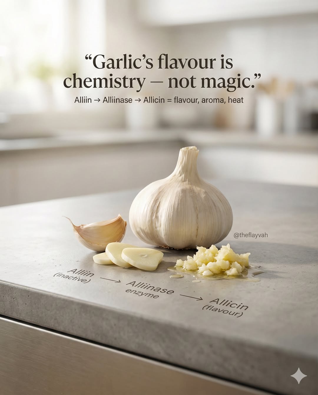 Dlaczego czosnek „gryzie” albo jest łagodny? Wszystko zależy od cięcia