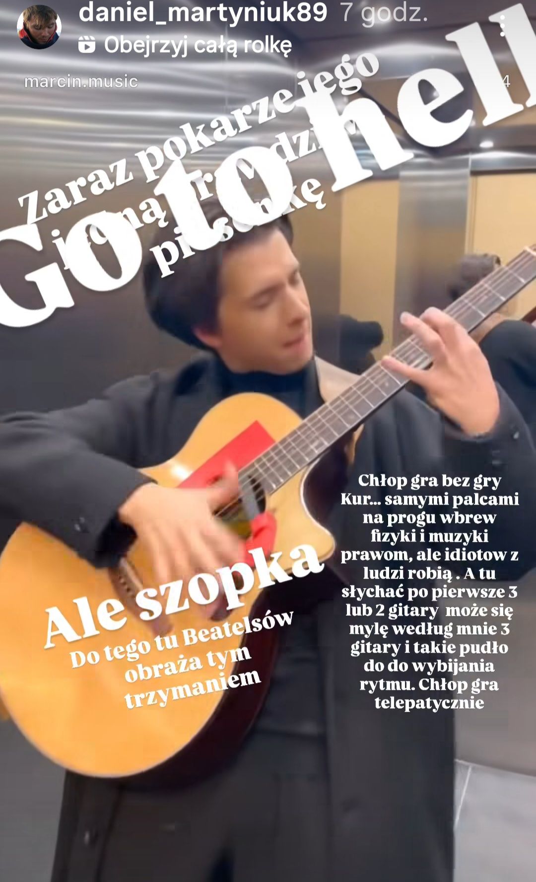 Daniel Martyniuk przerwał milczenie. "Weźcie go zabierzcie, oszust"