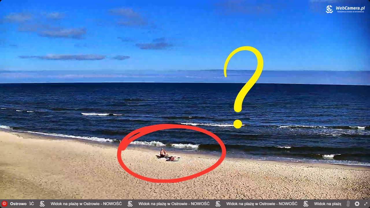 Turyści na plaży w Ostrowie nie mieli skrupułów. Już o 9:12 dali do wiwatu