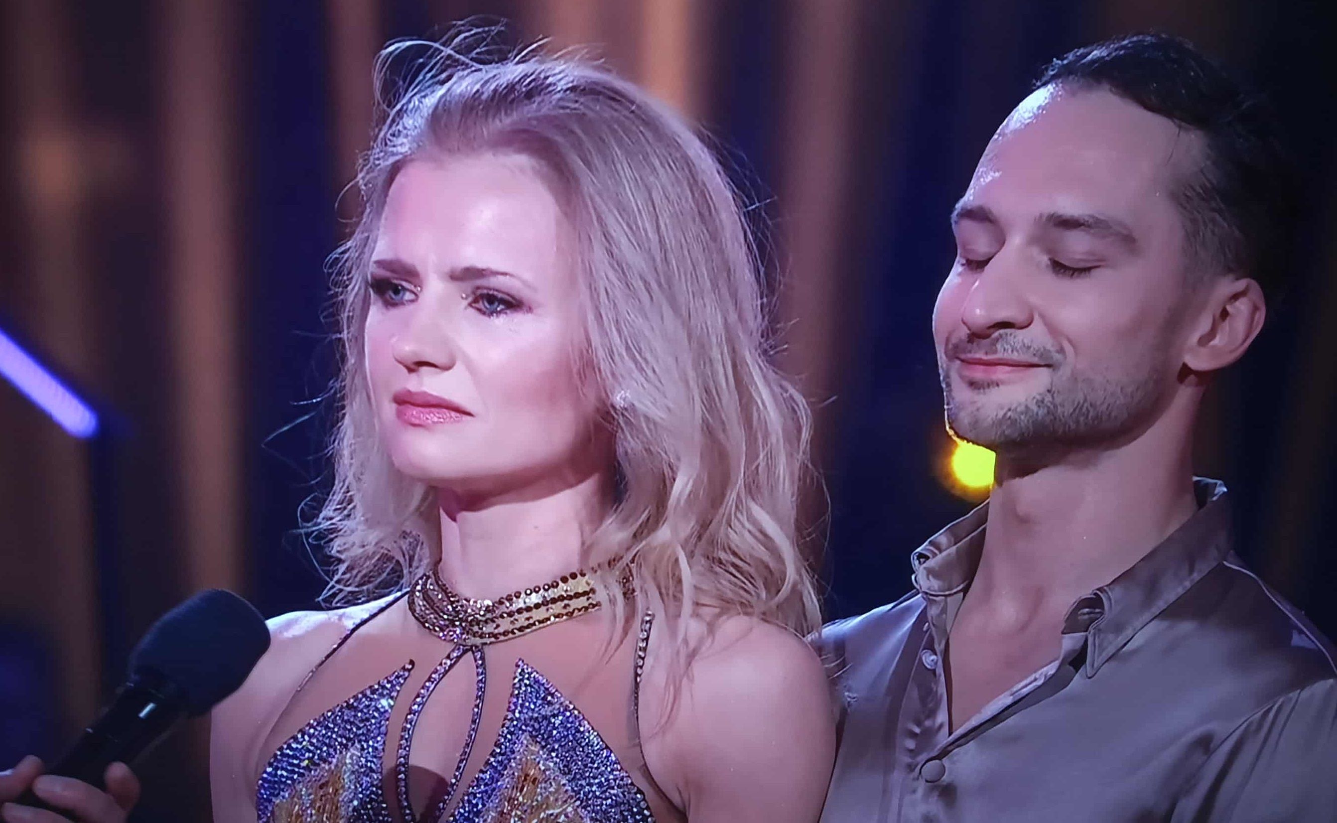 Z trudem powstrzymała łzy. Po tych słowach w studiu zapanowała cisza