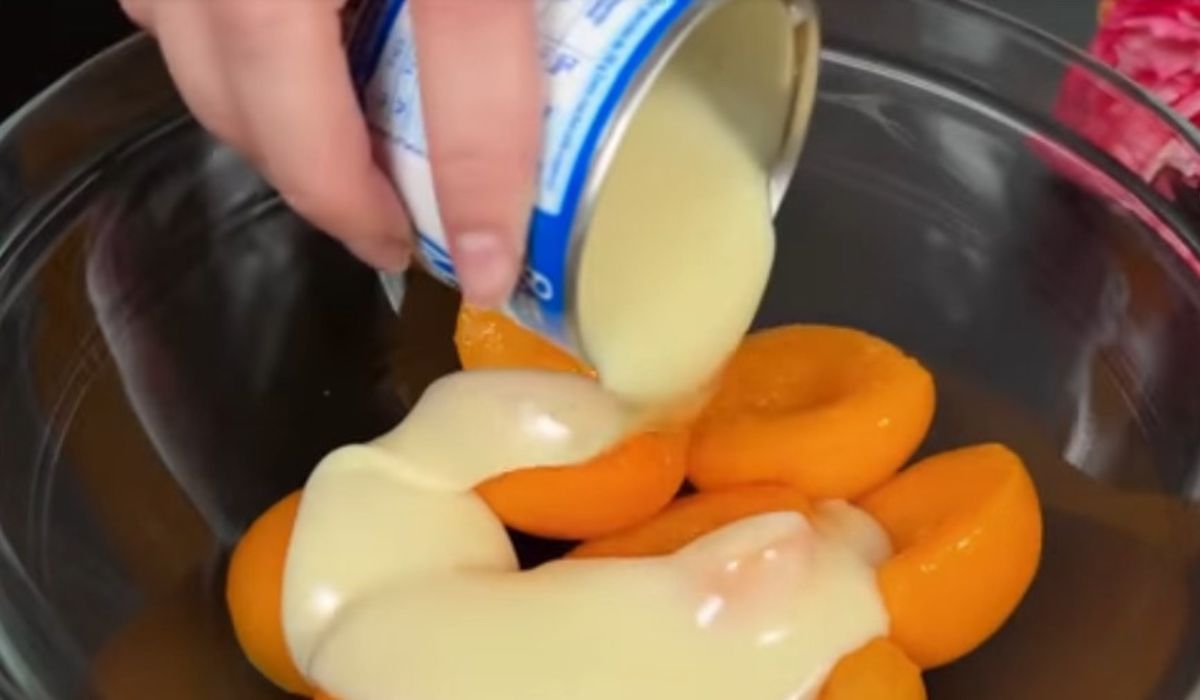 brzkwinbie zalane mlekiem skondensowanym 