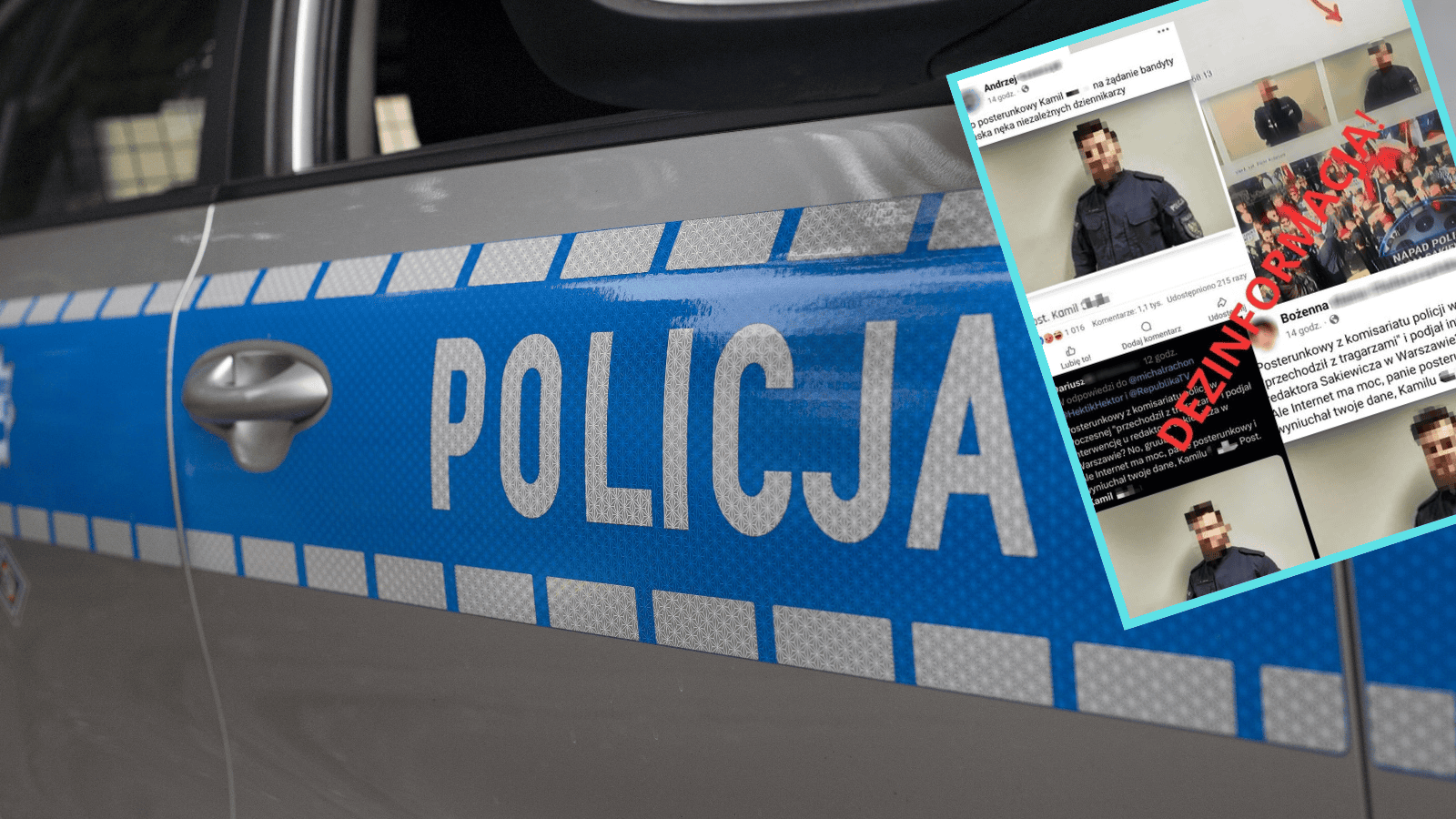 Tomasz Sakiewicz, policja