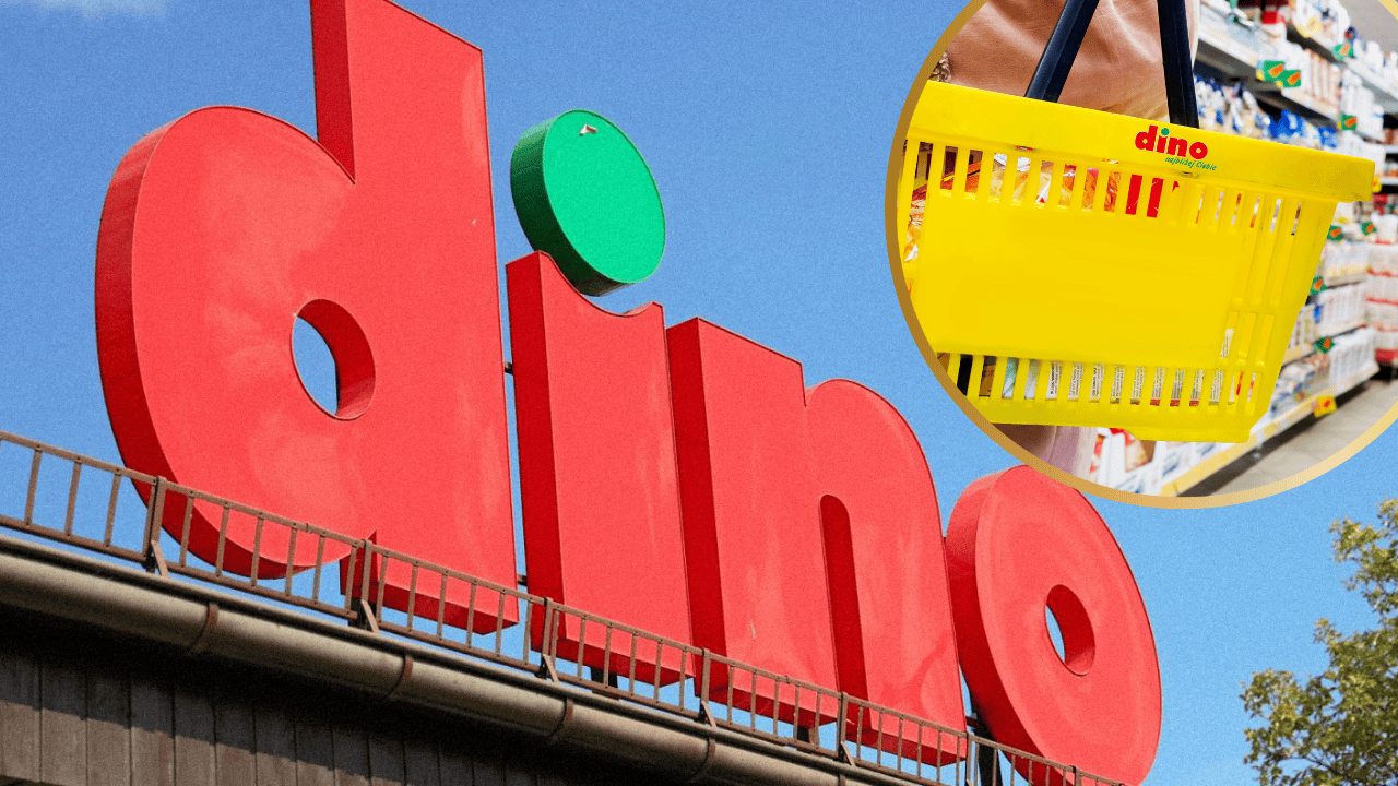 Promocje Dino teraz taniej - Milka Pieguski 135 g i mleko Krasula 1 l (ceny)