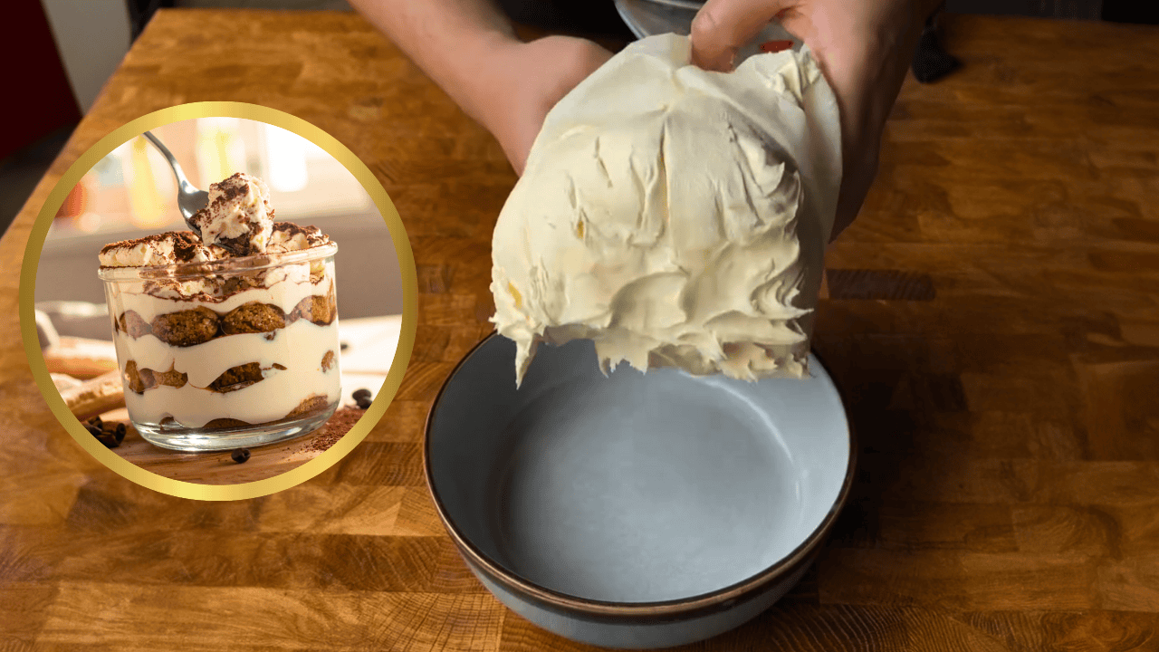 Domowy krem mascarpone - gładki, bogaty i naprawdę do zrobienia w domu