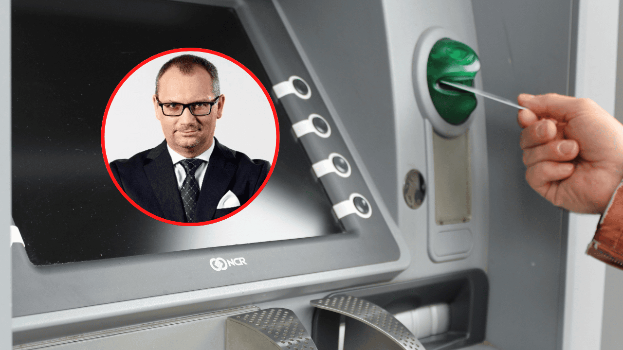 dr Marcin Zarzecki, bankomat