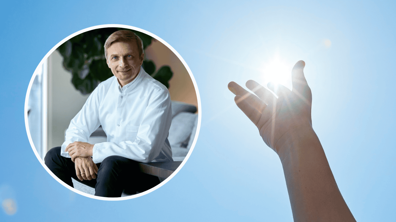 dr Marek Wasiluk, wpływ słońca na zdrowie