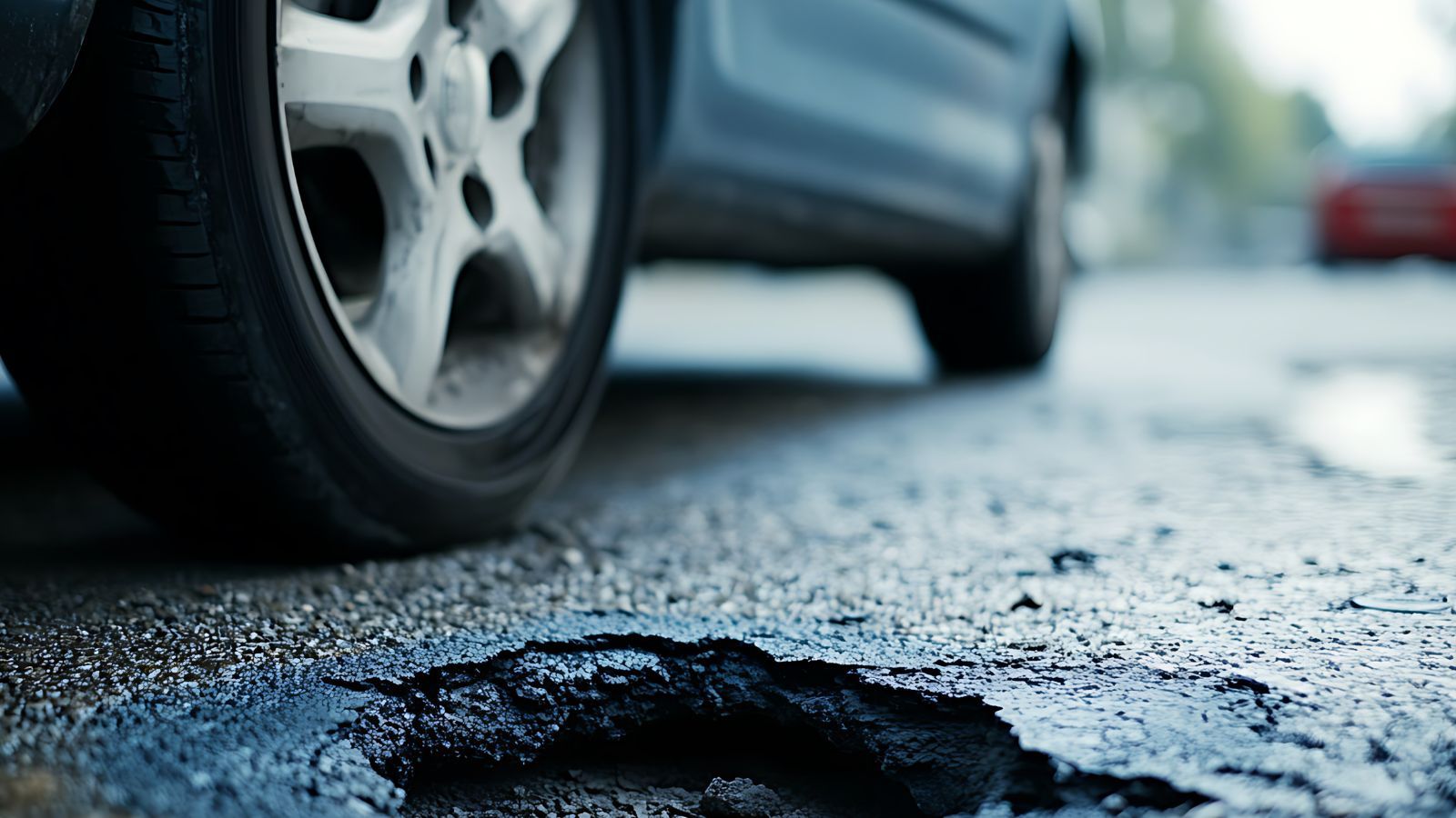 Wypadek w Krakowie. Samochód zawisł na ogrodzeniu kościoła 