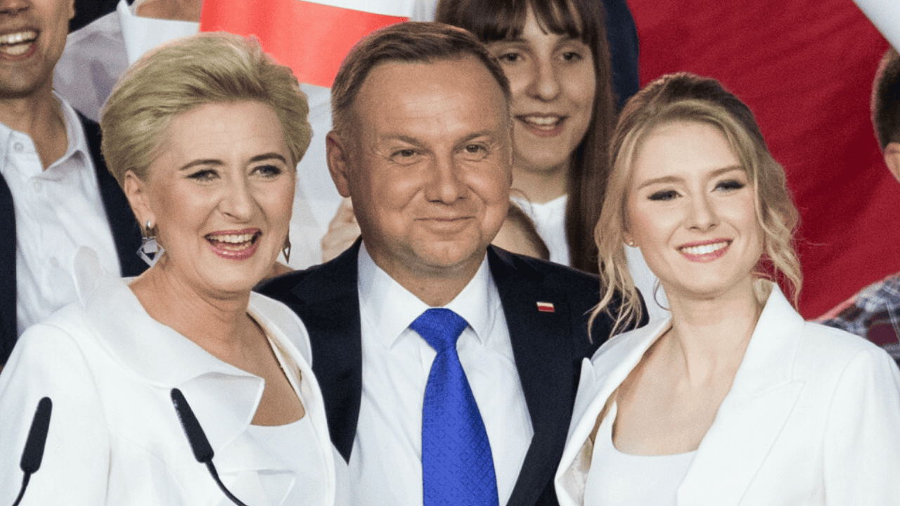 Agata Kornhauser-Duda, Andrzej Duda, Kinga Duda