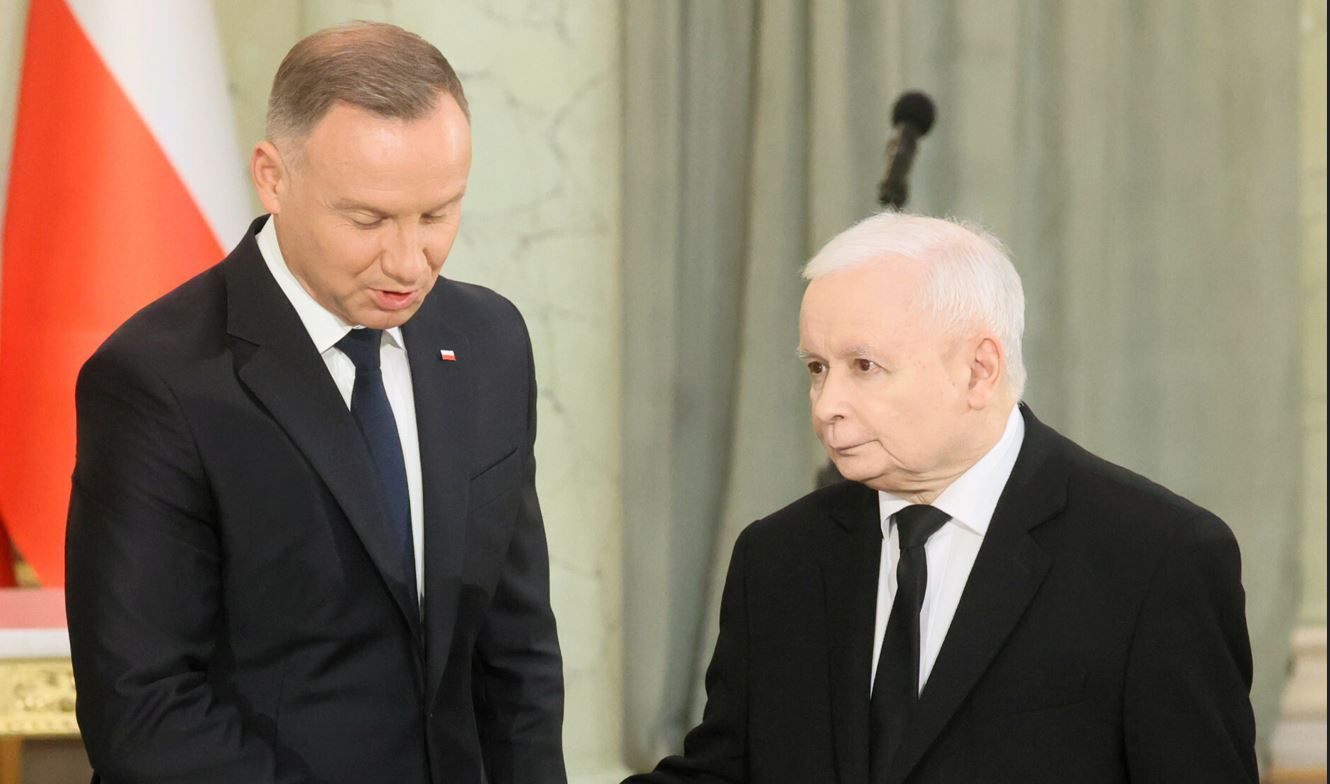Andrzej Duda i Jarosław Kaczyński