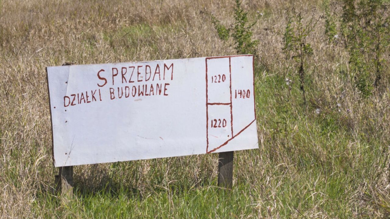 działka budowlana
